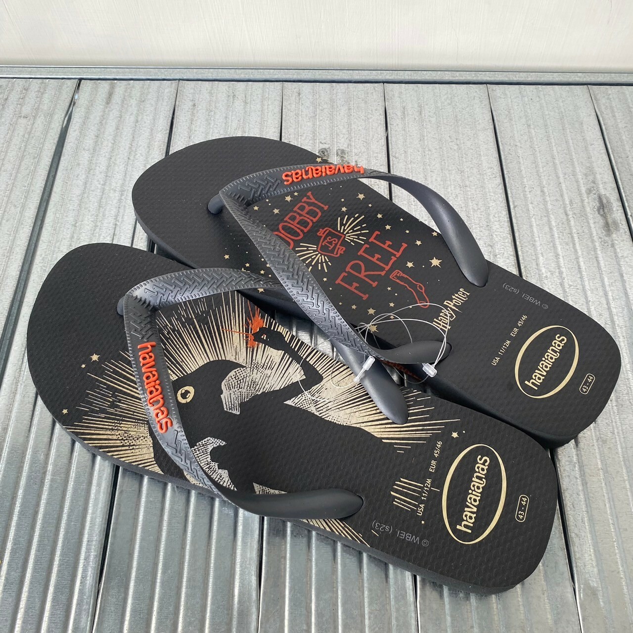 Havaianas 哈瓦仕 拖鞋 夾腳拖 哈利波特 多比 4141763-7866U