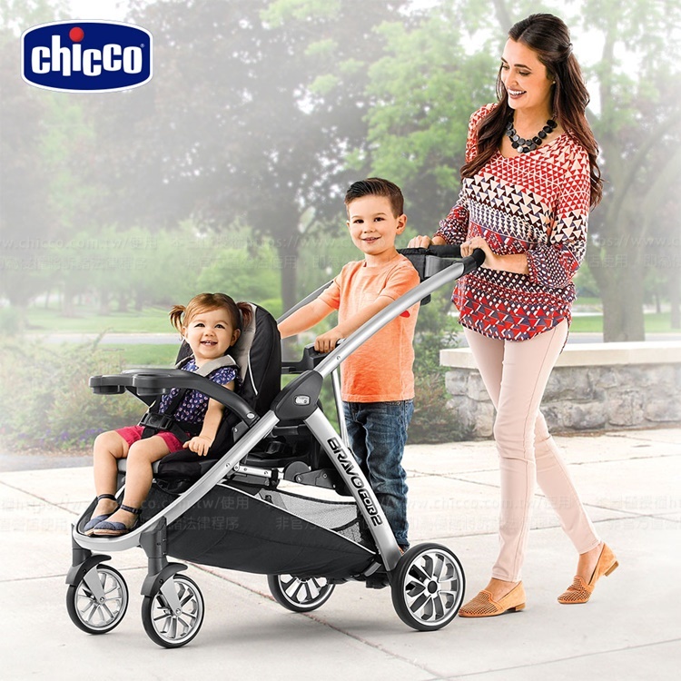 Bravo for 2雙人秒收手推車