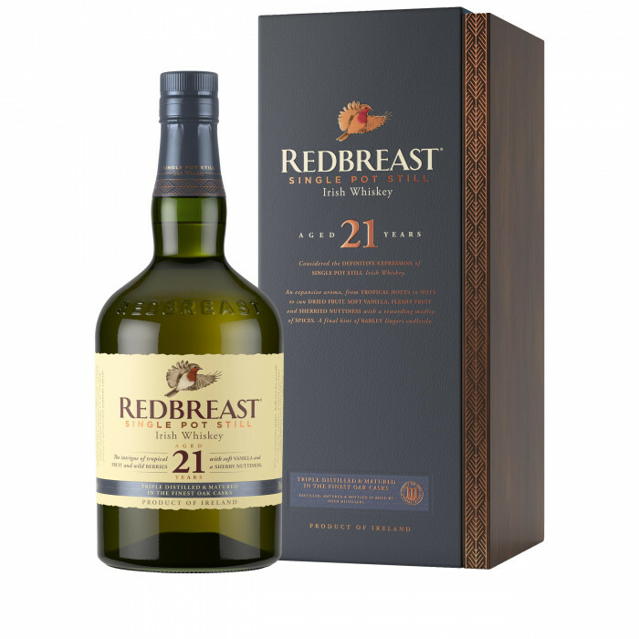 知更鳥21年愛爾蘭威士忌 Redbreast 21 Years Single Pot Still Irish Whiskey