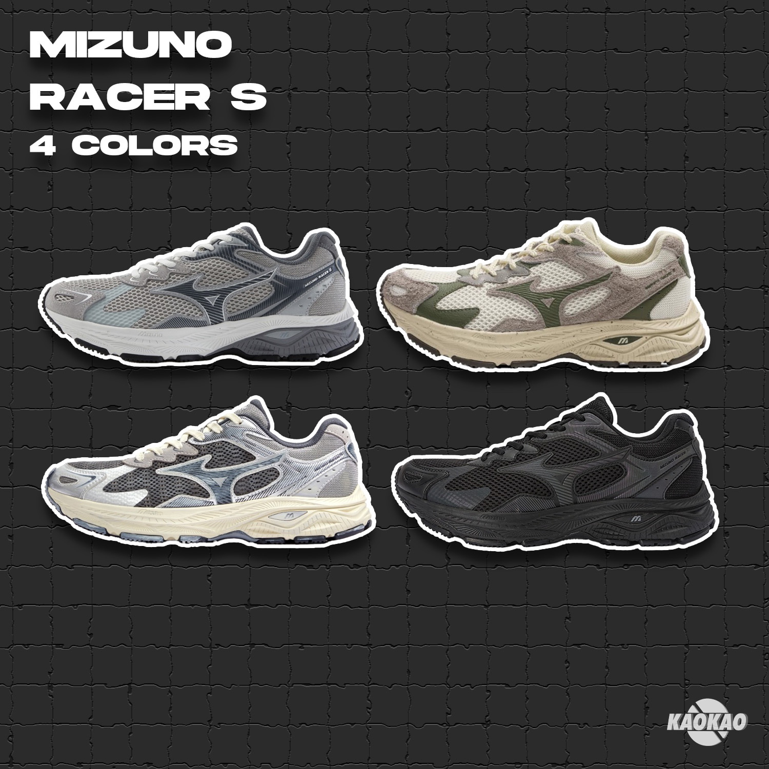 『預購七天內發』美津濃 MIZUNO RACER S 復古跑鞋 慢跑鞋 跑步鞋 【D1GH223509】