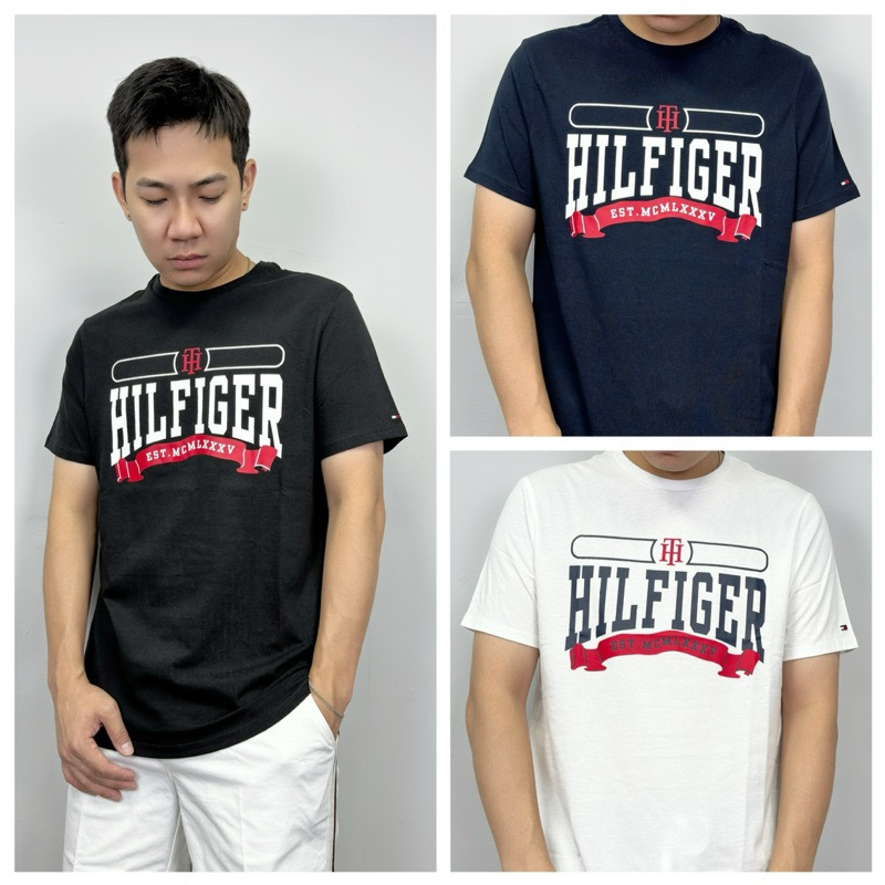 Tommy Hilfiger 織帶大字母 短袖上衣 短袖 短T