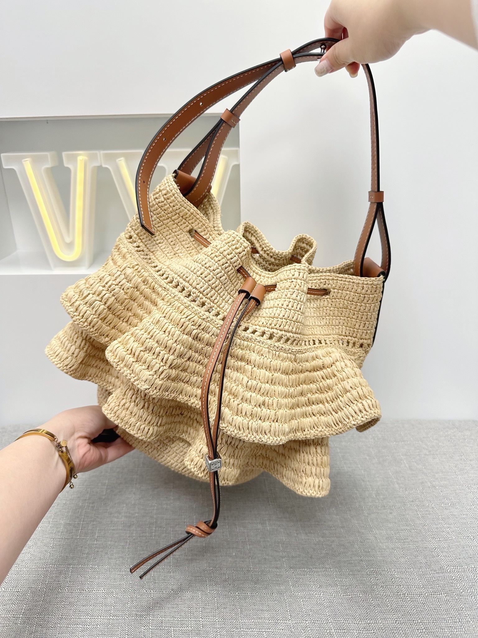 Outlet Loewe Balloon Ruffles Bag