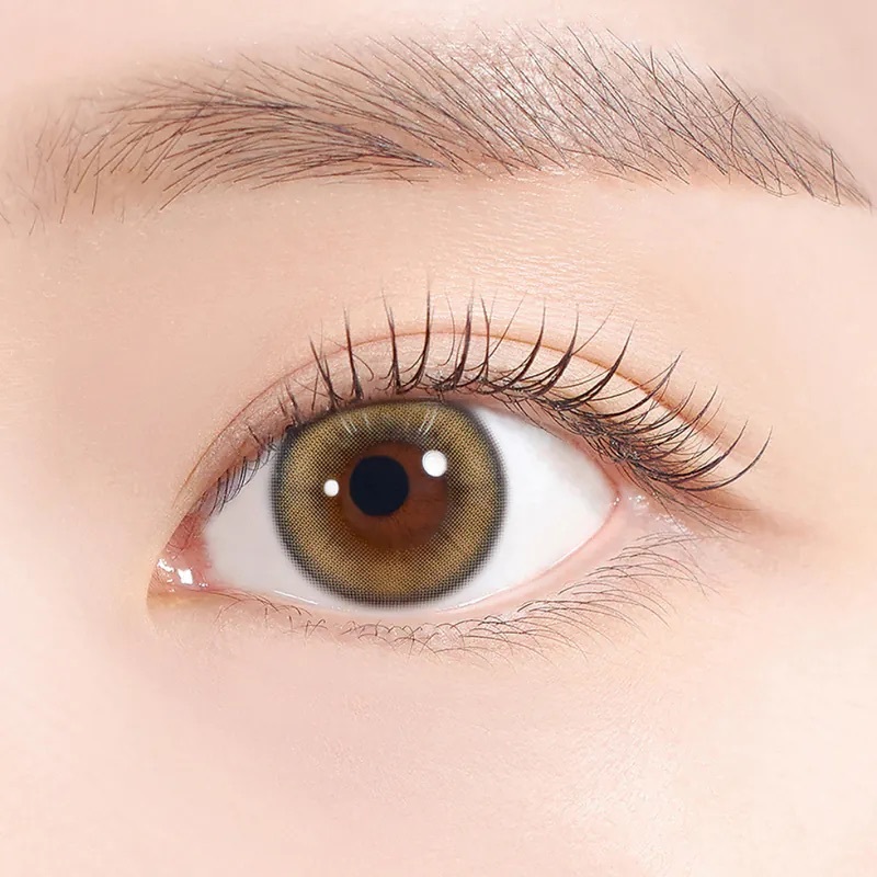 [日拋] Hapa Kristin Cosmo Kristin 1 Day Champagne 香檳色｜日拋彩妝隱形眼鏡｜每盒10片