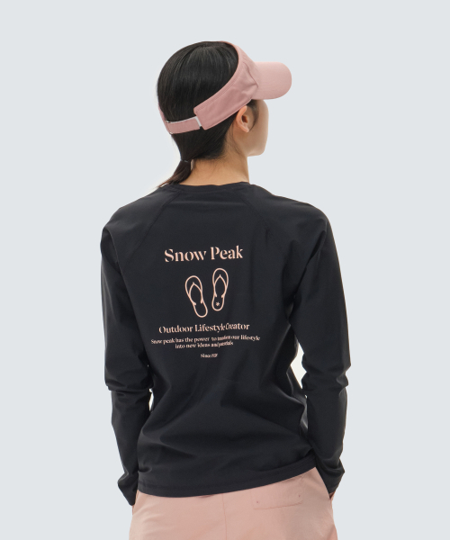 【代購】 Snow Peak 雪諾必克 女 Loose Fit 防曬衣 水母衣 S24MWWSW07