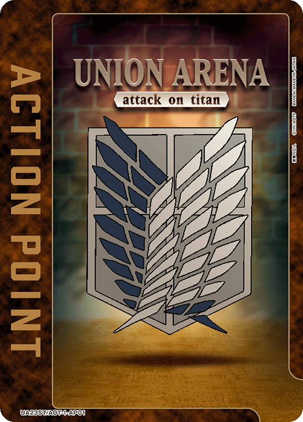 UA23ST/AOT-1-AP01 アクションポイントカード(進撃の巨人)