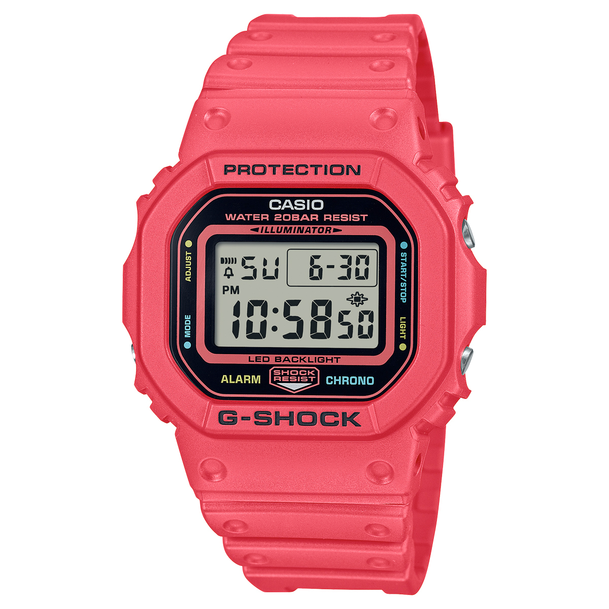 【網店限定】G-Shock Casio Digital Watch 紅色 DW-5600EP-4