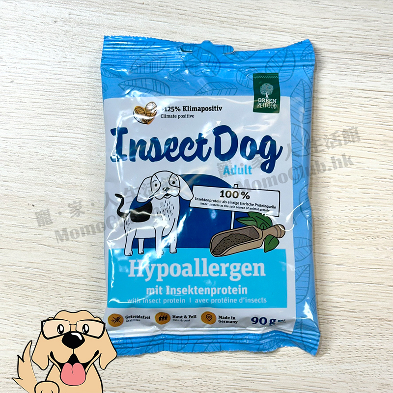 Green Petfood - InsectDog Hypoallergen 無穀物蟲製防皮膚過敏 [犬用] [SAMPLE - 金額將於結帳時自動扣除]