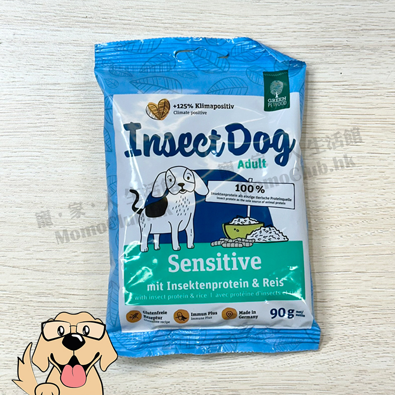 Green Petfood - InsectDog Sensitive 蟲製防腸胃過敏 [犬用] [SAMPLE - 金額將於結帳時自動扣除]