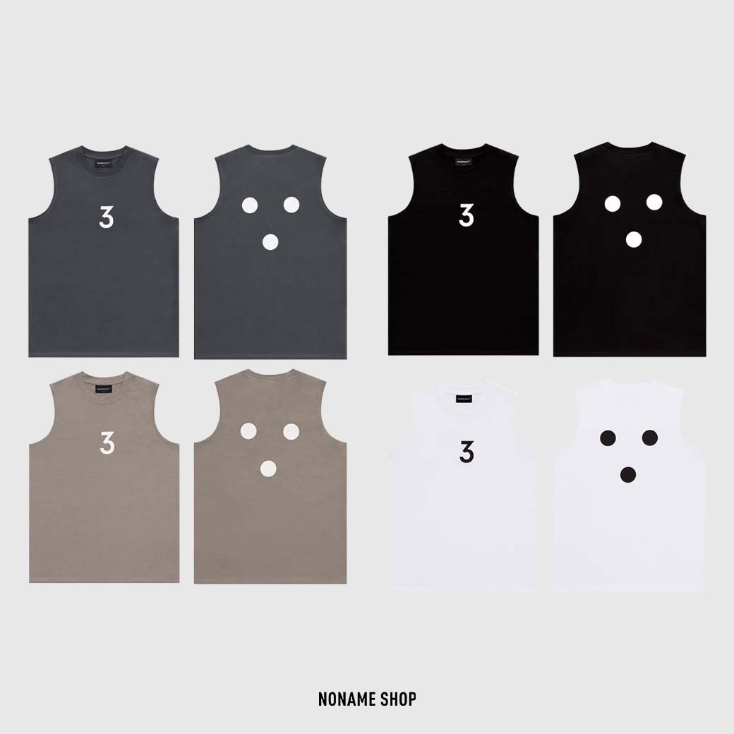 <<現貨供應!!!>> INNERSECT 三生萬物 數字印花 無袖 背心 四色 (男款)