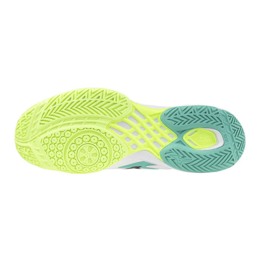 MIZUNO WAVE CLAW 3 24FW  白綠色 羽毛球鞋/劍擊鞋