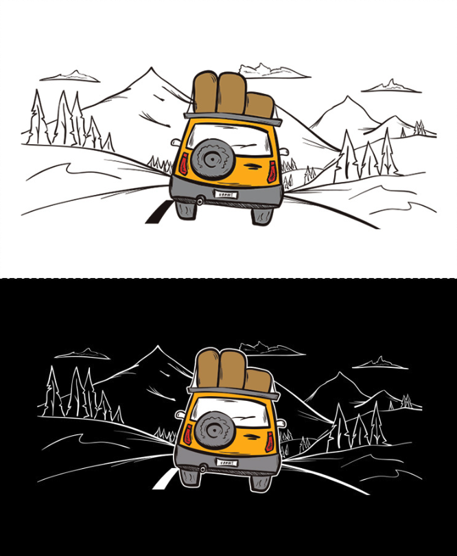 【現貨零碼折扣】Vann Works 露營車短Ｔ VSMIX0030