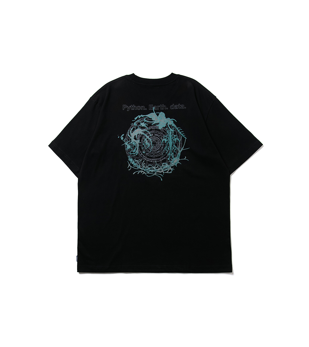 nozzle quiz® / Python P. S/S Tee - 黑 Black
