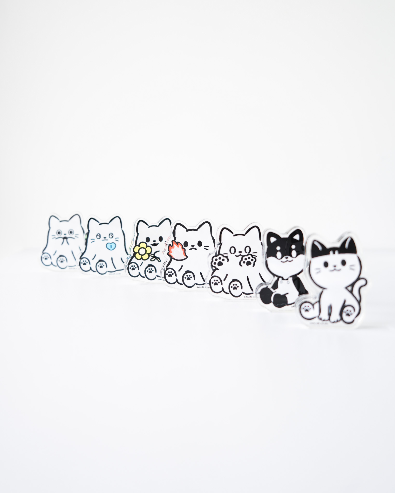 排排坐系列 飯友壓克力立牌