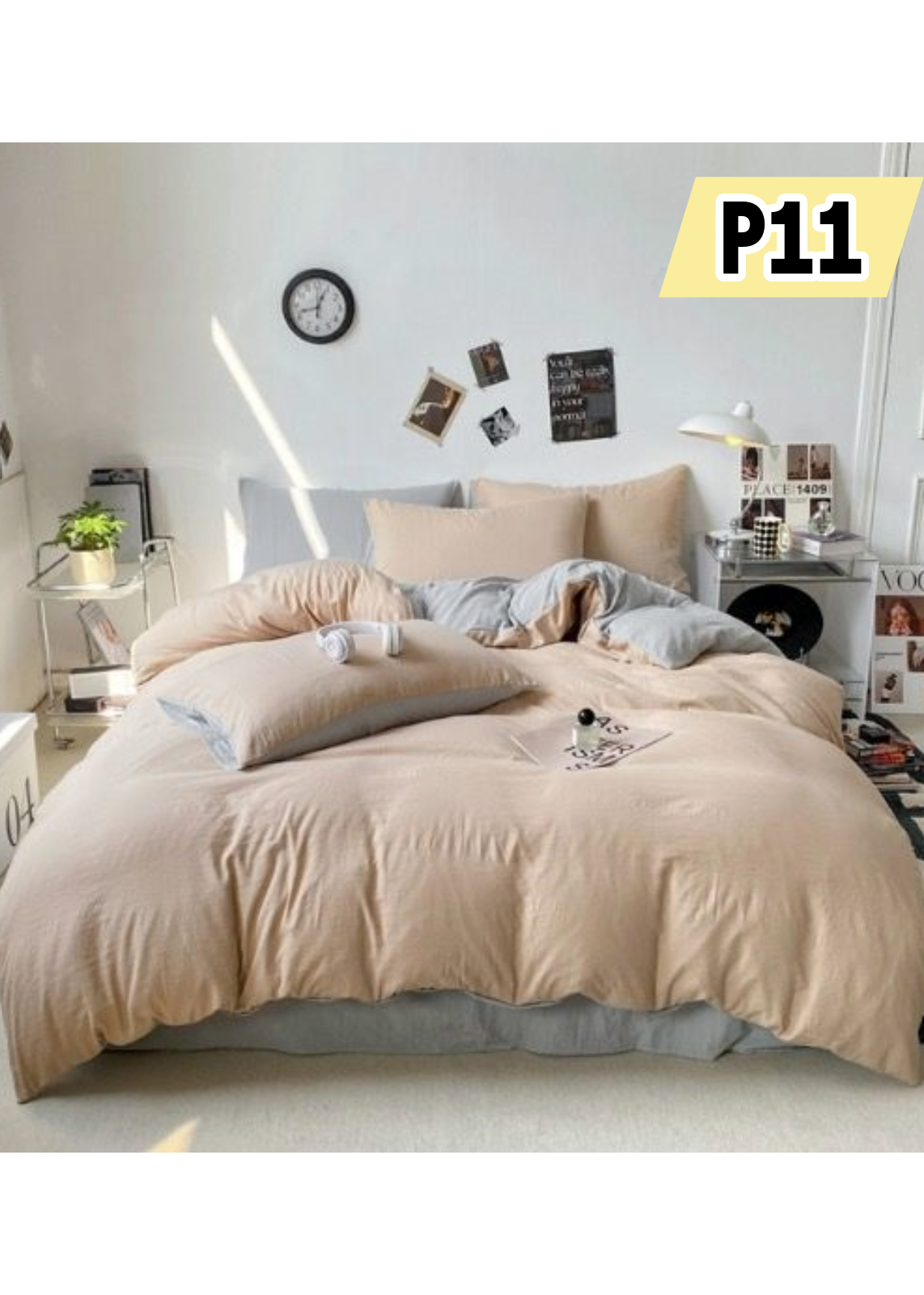 生肖幸運純色加厚床品4件套裝 P11