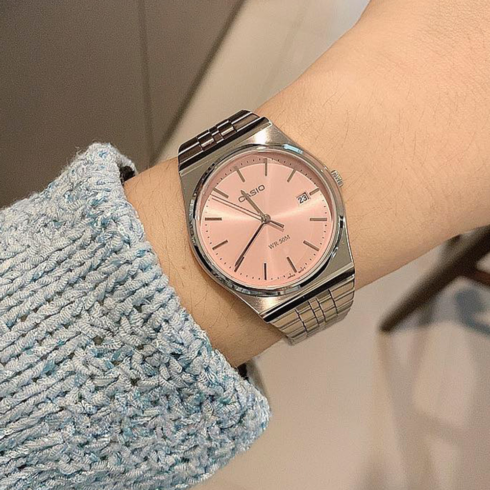 【CASIO 卡西歐】MTP-B145D 復古時尚 典雅純粹 多種色系 極簡設計 日期顯示 對錶大款 手錶