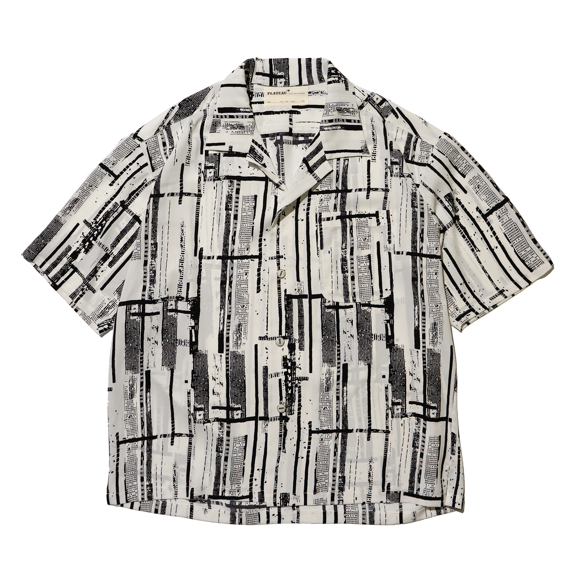 PLATEAU STUDIO / draft shirt - White