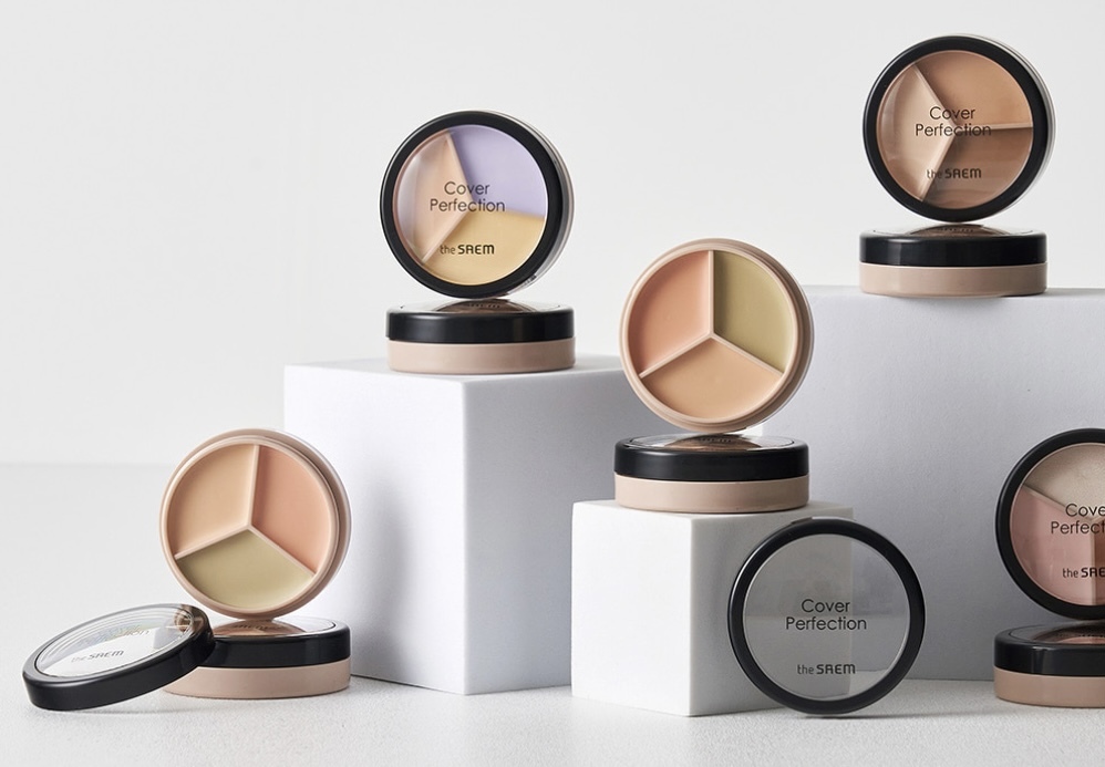 《現貨》The saem Cover Perfection Triple Pot Concealer