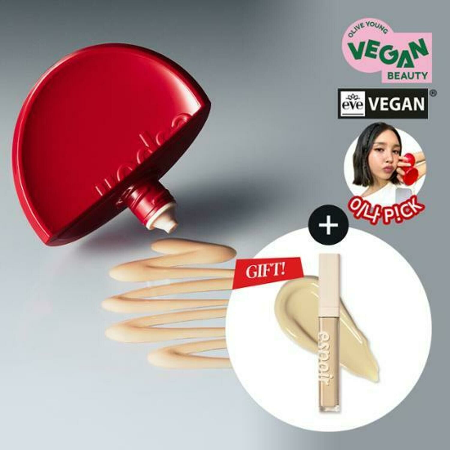 《現貨》Espoir Be Velvet Fluid Foundation with concealer