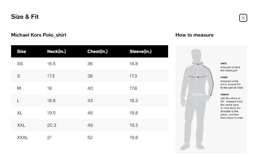 【預購】MICHAEL KORS Greenwich F062602 男裝Polo短袖