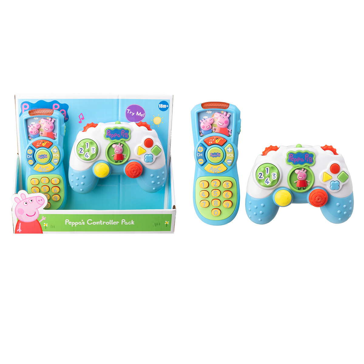 Peppa Pig 遙控及遊戲手掣套裝