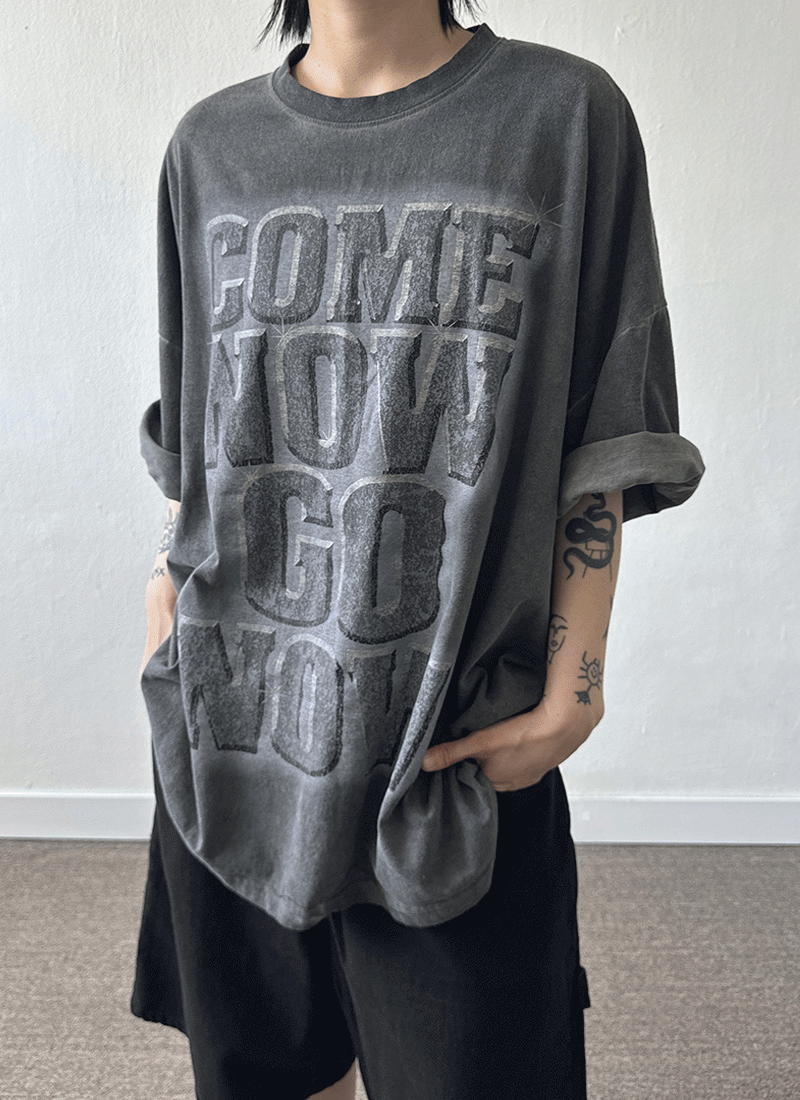 Come In寬鬆短袖T恤