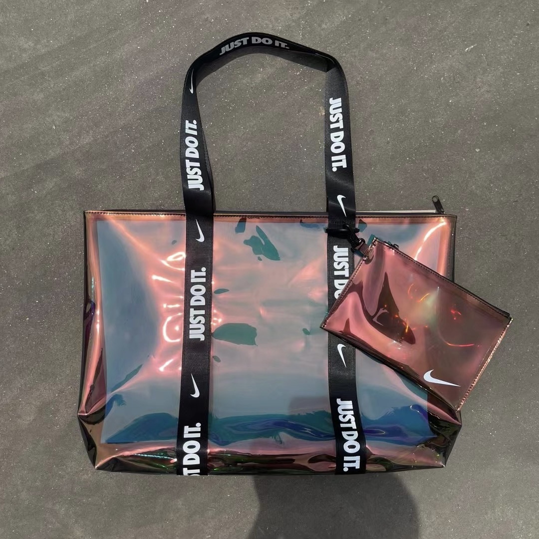 Nike 二合一 1+1 鐳射 托特包 肩背 手提 防水