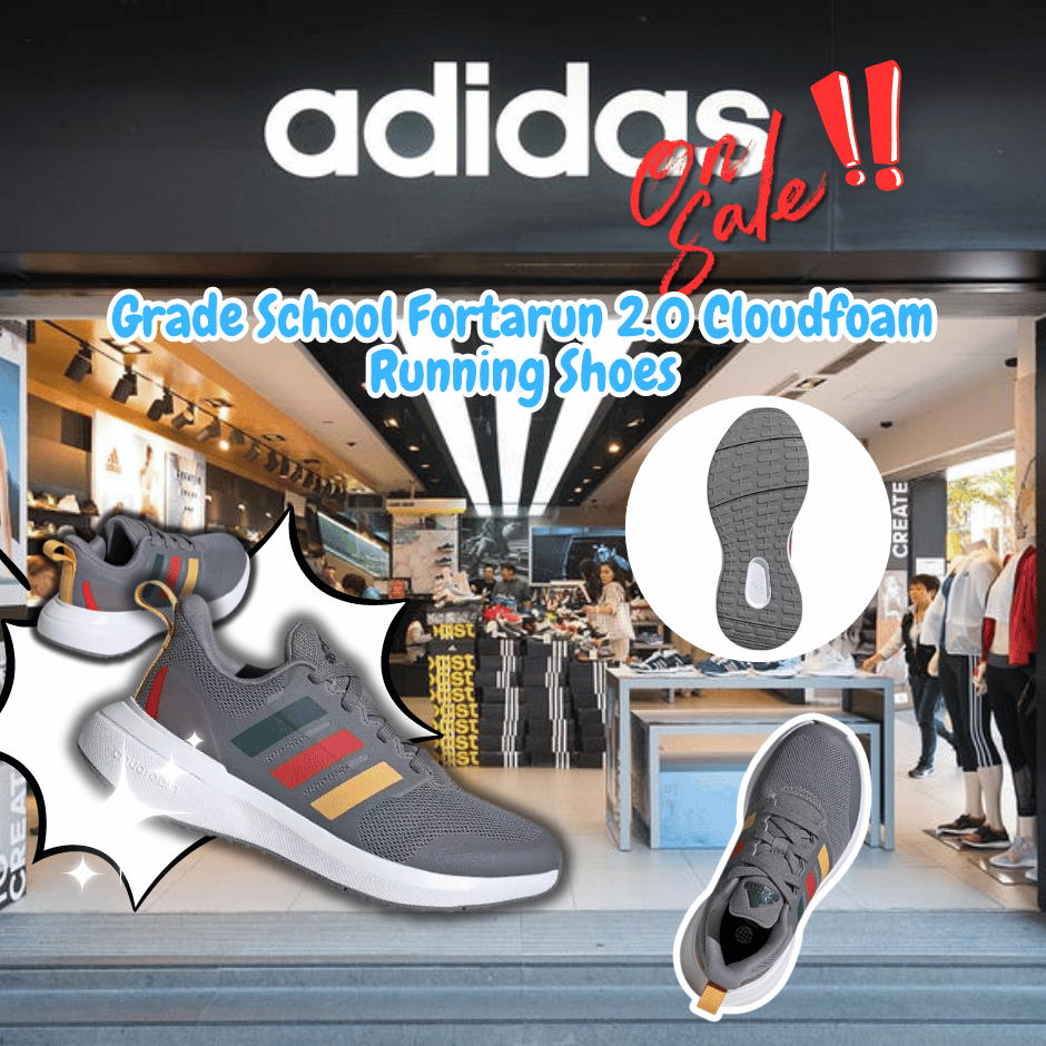 【預購】Adidas Fortarun 2.0 M062602 中童鞋(灰色)