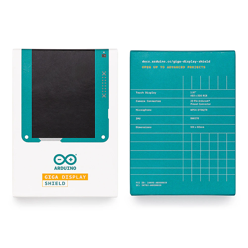 原廠Arduino GIGA 顯示擴充板