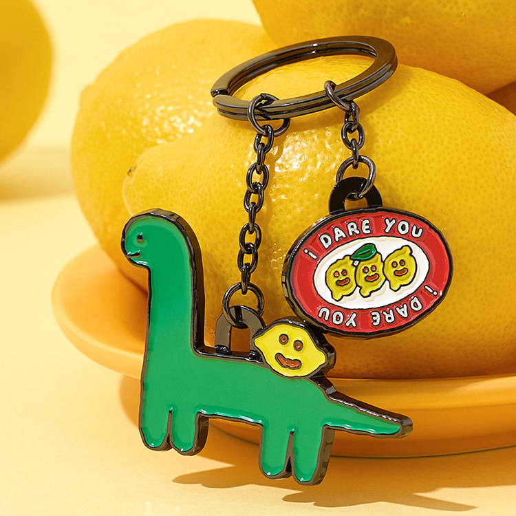 【Joguman】BRACHIO LEMONADE 金屬鑰匙圈 檸檬款