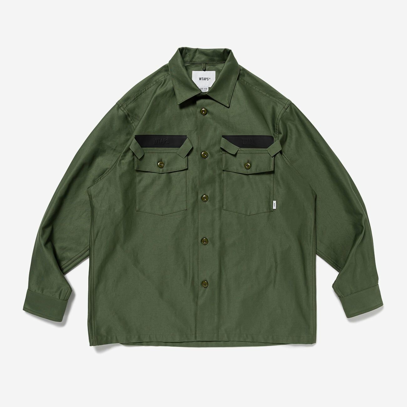 WTAPS 2024 S/S CBW 01 / LS / COTTON. SATIN. IDENTITY - PRE ORDER ITEM (預訂中)