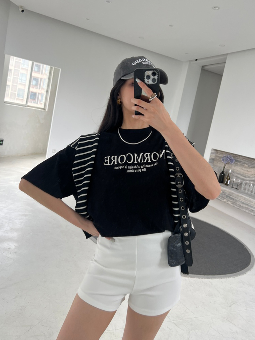 June.廣州連線 | 太百搭太空棉大版ＴShirt*5色 ∣