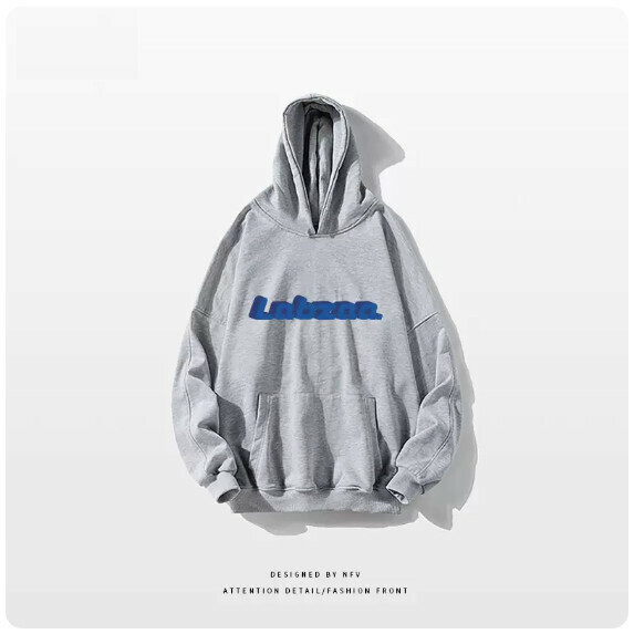 熱推連帽衛衣【M-3XL】【淺灰色-薄款】(下單後聯絡客服確認發貨尺碼) 