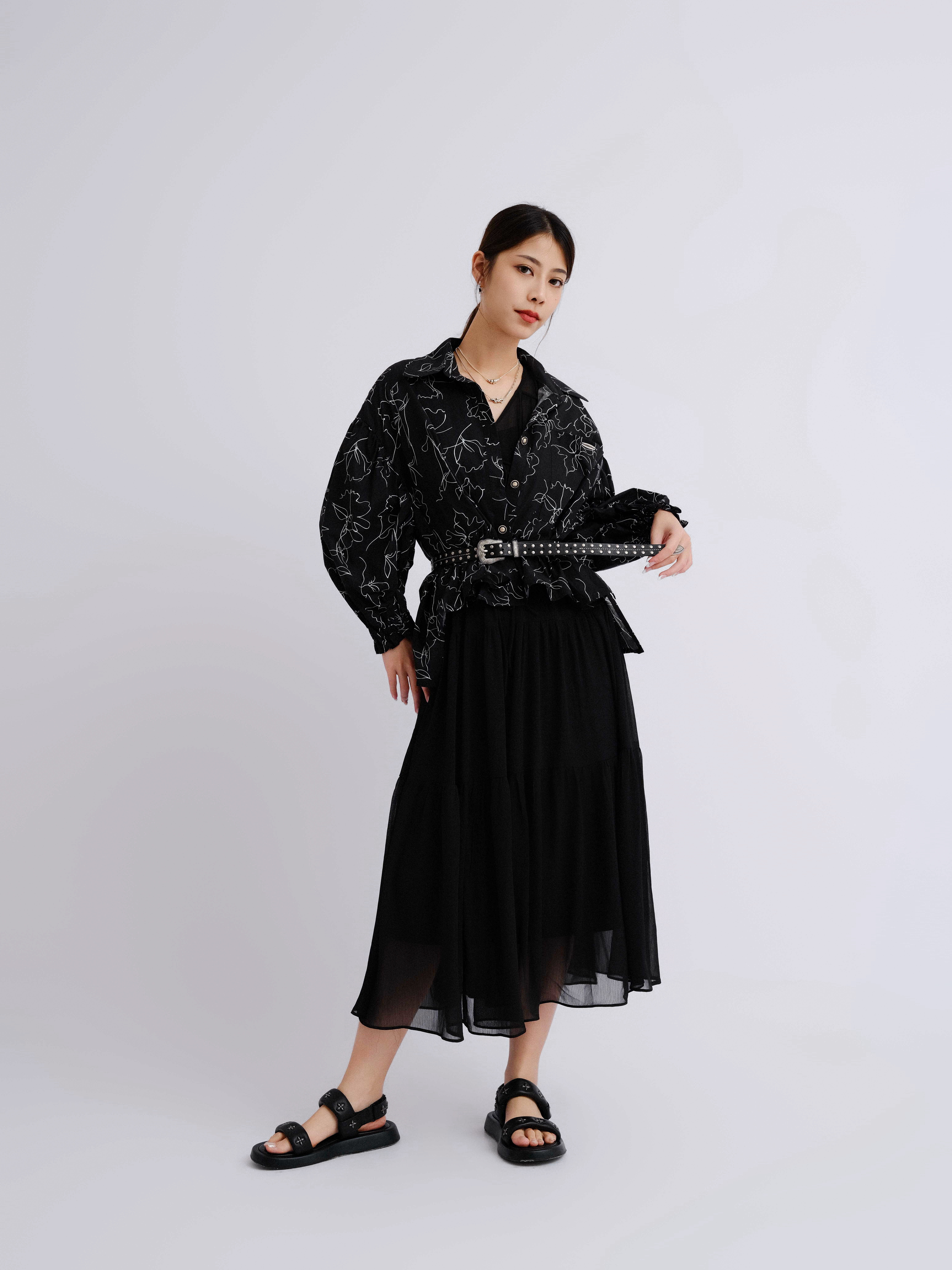 造型 1064（恤衫＋連身裙）