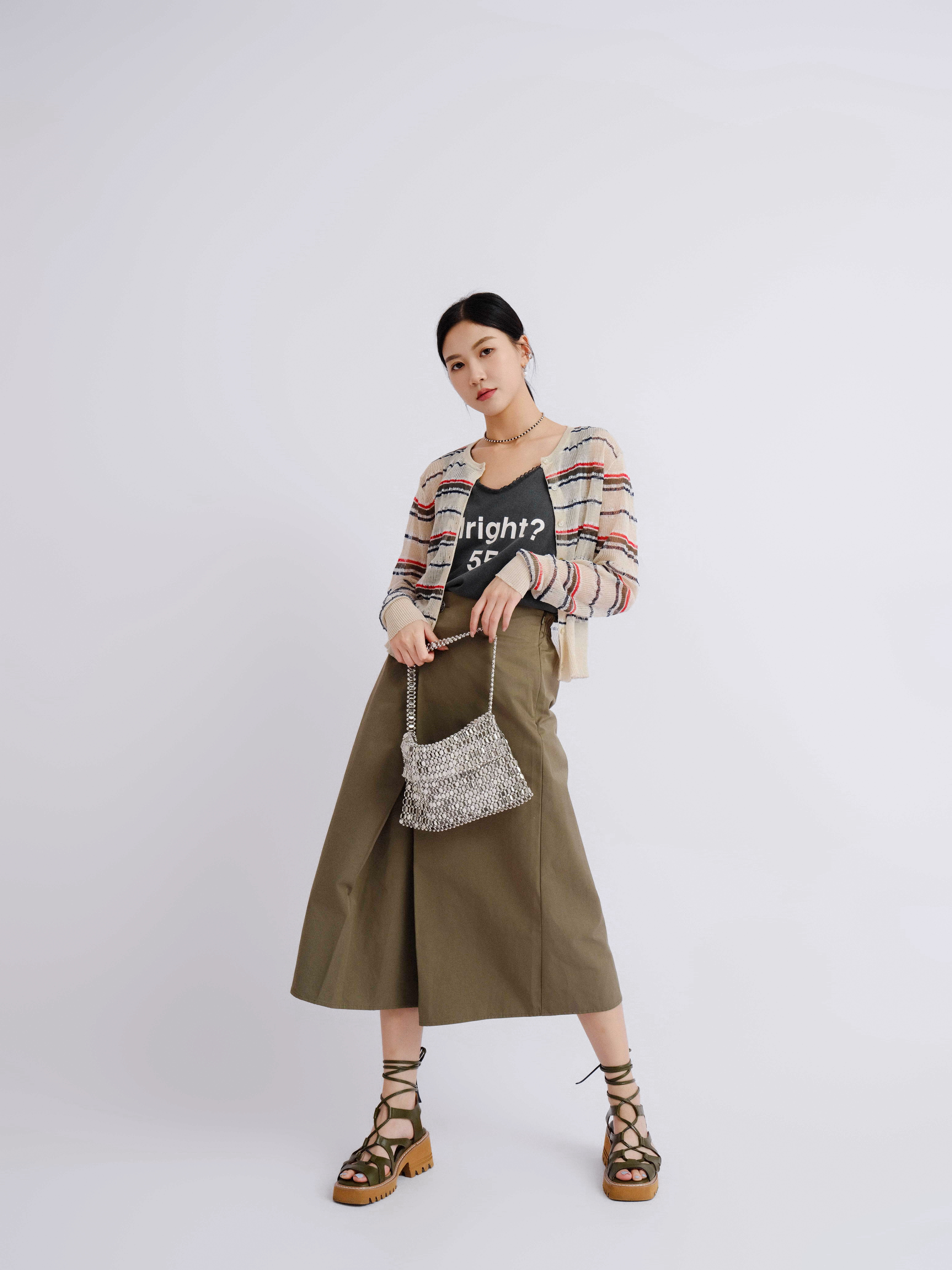 造型 1065（外套＋上衣＋半截裙）