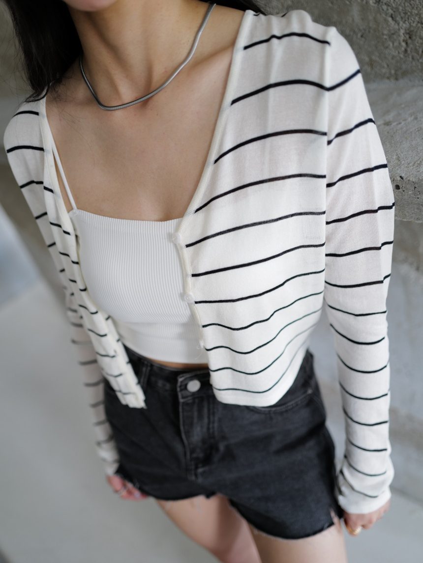 June.廣州連線 | 防曬針織小外套*4色 ∣