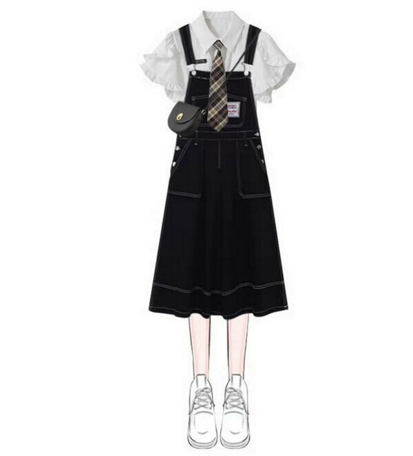Women's Clothing - Strandness Skirt #Single Piece (Black) (M-4XL) (Contact customer service to confirm size after placing an order) 