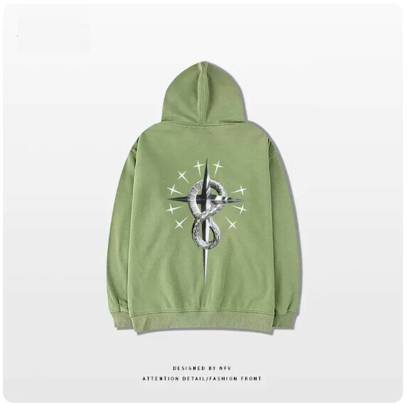 熱推連帽衛衣【M-3XL】【抹茶綠-薄款】(下單後聯絡客服確認發貨尺碼) 
