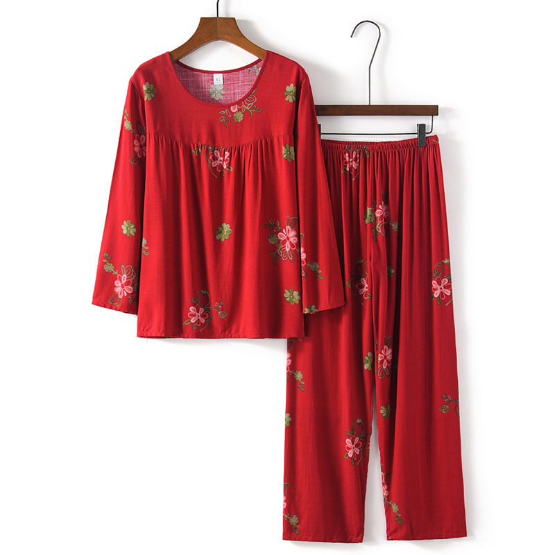 Long sleeve suit for the elderly (XL-4XL size 5 color) [Please contact customer service to confirm the shipping size after placing an order]