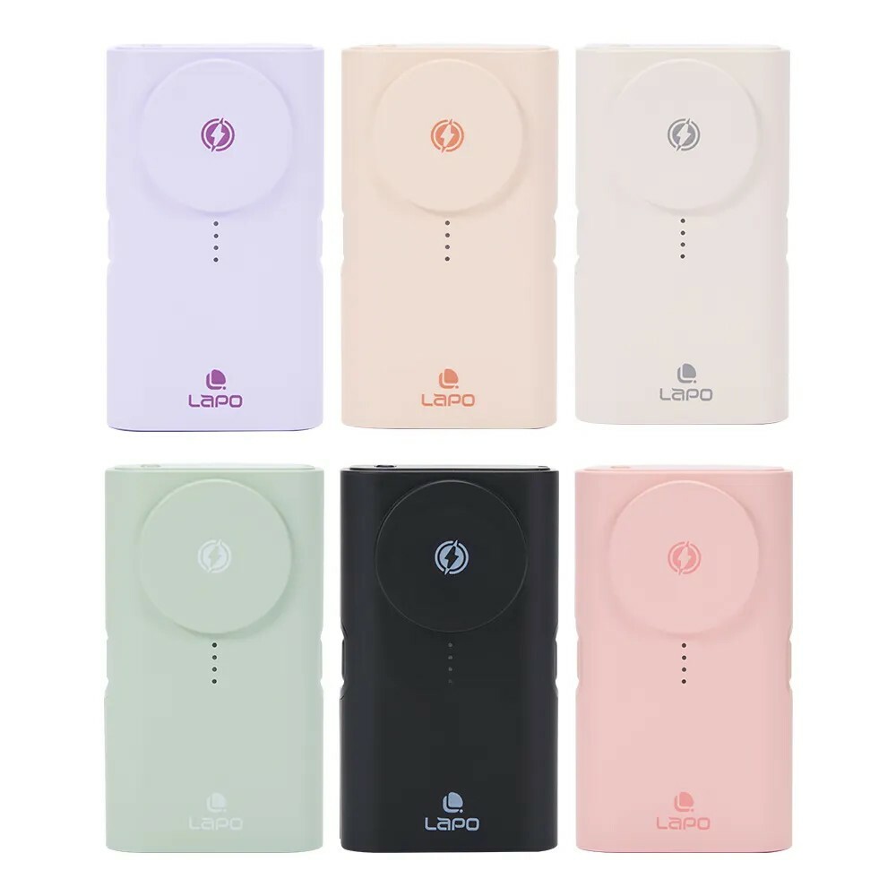 【LAPO】全功能快充版口袋行動電源 WT-12 六色