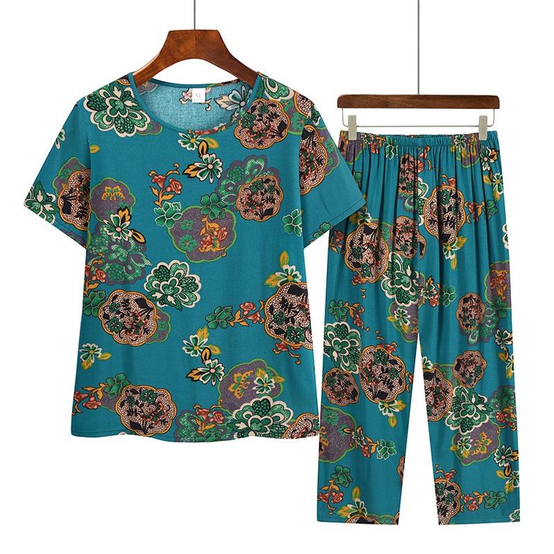 Seniors Short Sleeve Set (XL-3XL Size 3) [Please contact customer service to confirm the shipping size after placing an order]