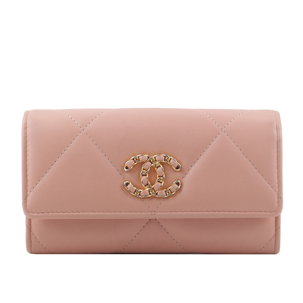 【CHANEL】Chanel 19系列口蓋中夾