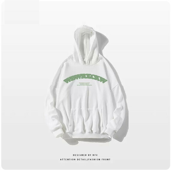 熱推連帽衛衣【M-3XL】【白色-薄款】(下單後聯絡客服確認發貨尺碼) 