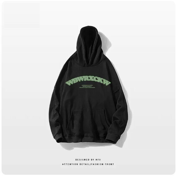 熱推連帽衛衣【M-3XL】【黑色-薄款】(下單後聯絡客服確認發貨尺碼) 