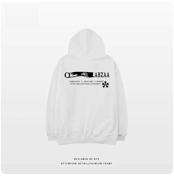熱推連帽衛衣【M-3XL】【白色-薄款】(下單後聯絡客服確認發貨尺碼) 