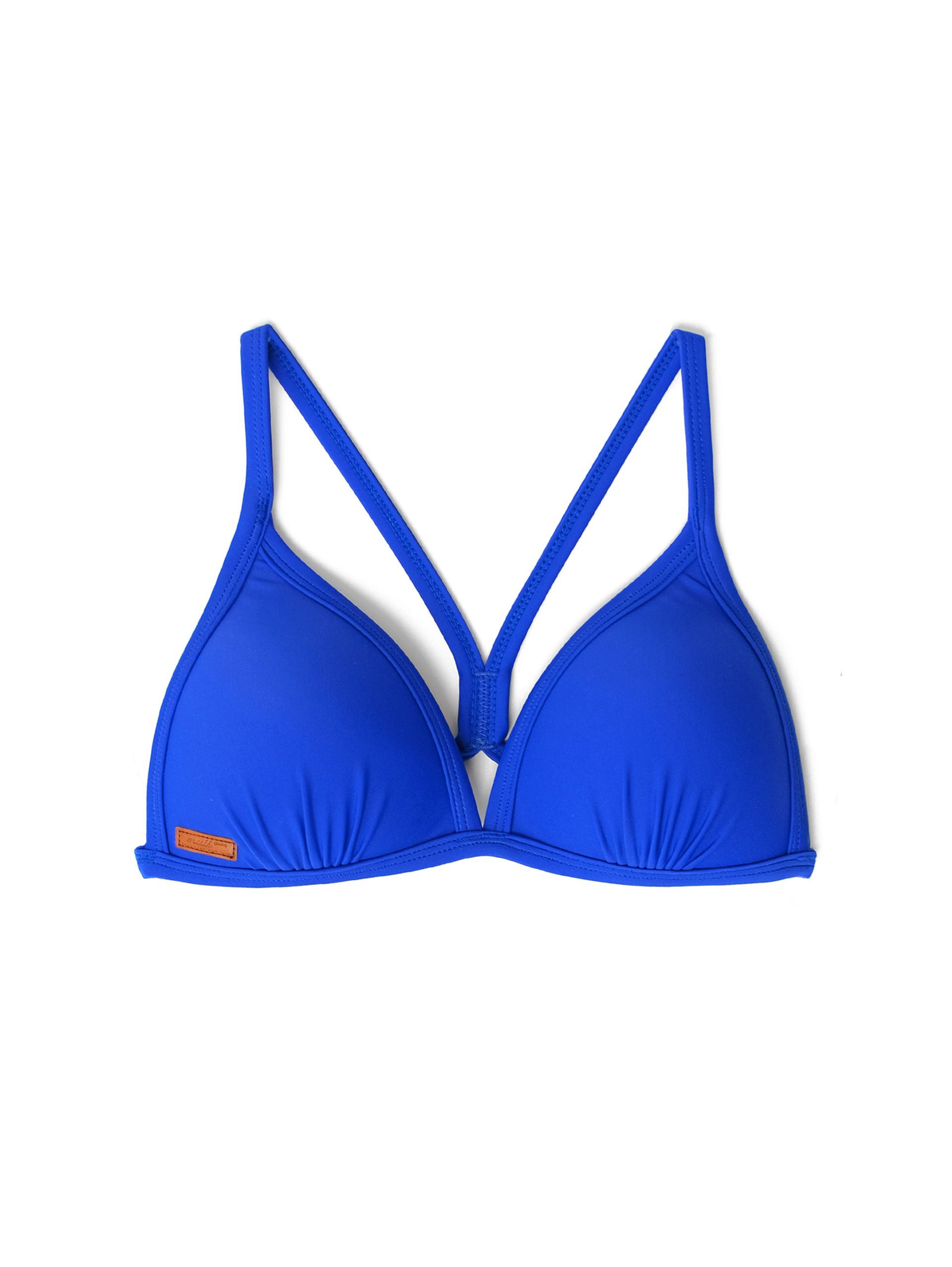 【午夜藍】UPV 三角美胸綁帶上衣