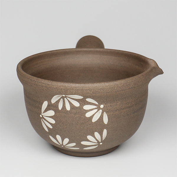 【豊】燒結花手毬 茶海0.35L