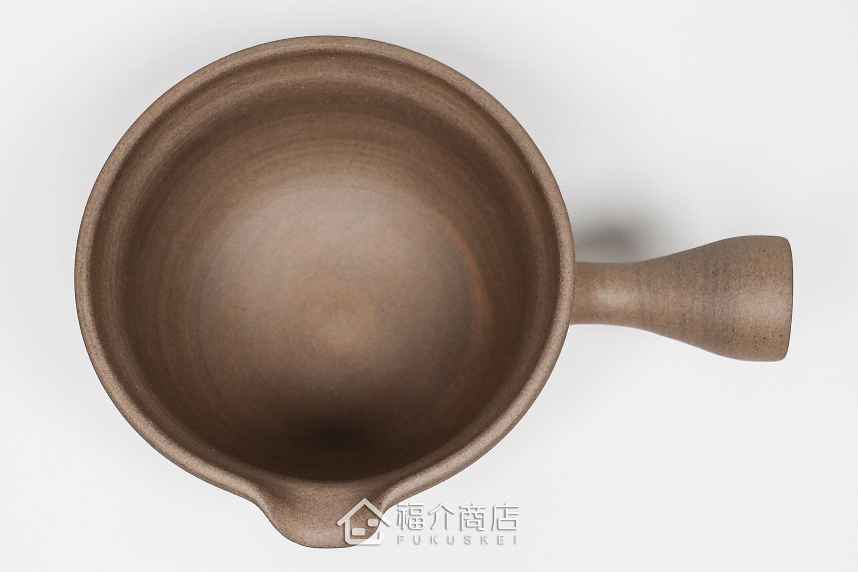 泡茶時將茶水分別倒入杯子的花造型日本陶瓷材質分茶壺