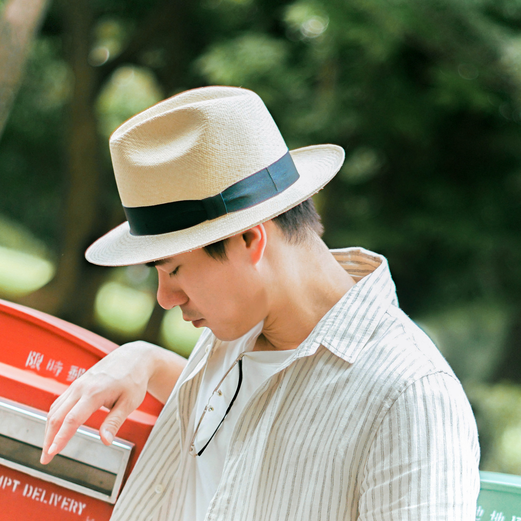 巴拿馬帽｜Fedora 經典 - 孔雀｜厄瓜多限定