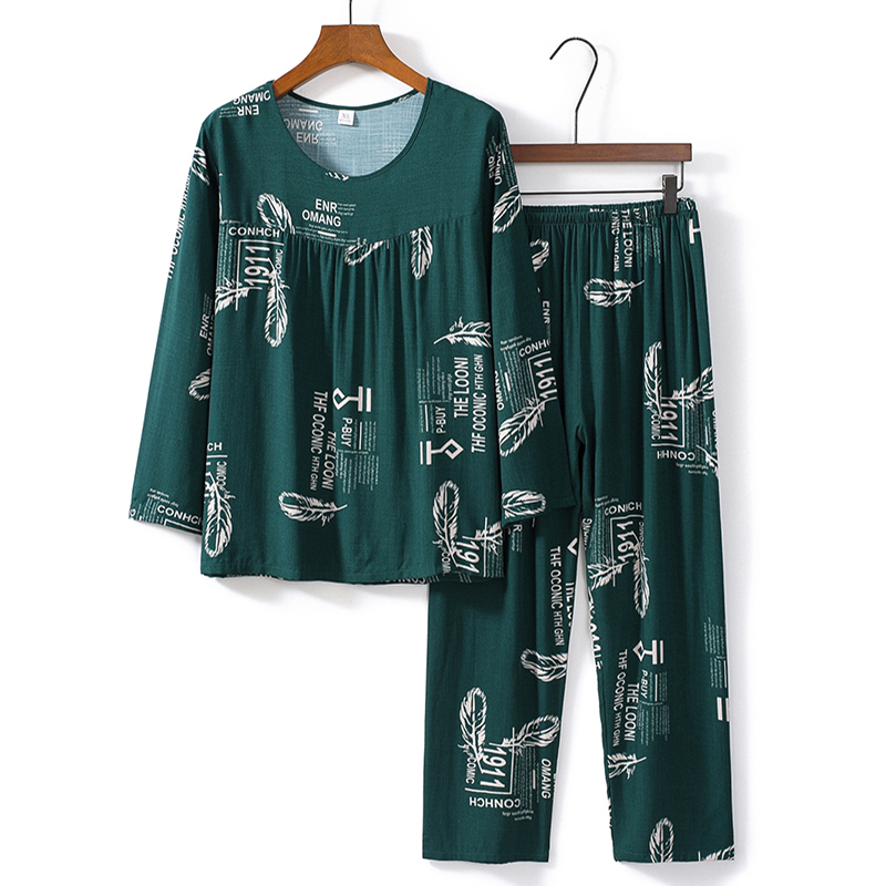 Elderly Long Sleeve Set (XL-4XL No. 11 Color) [Please contact customer service to confirm the shipping size after placing an order]