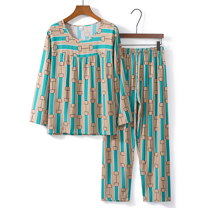 Elderly Long Sleeve Set (XL-4XL No. 13 color) [Please contact customer service to confirm the shipping size after placing an order]